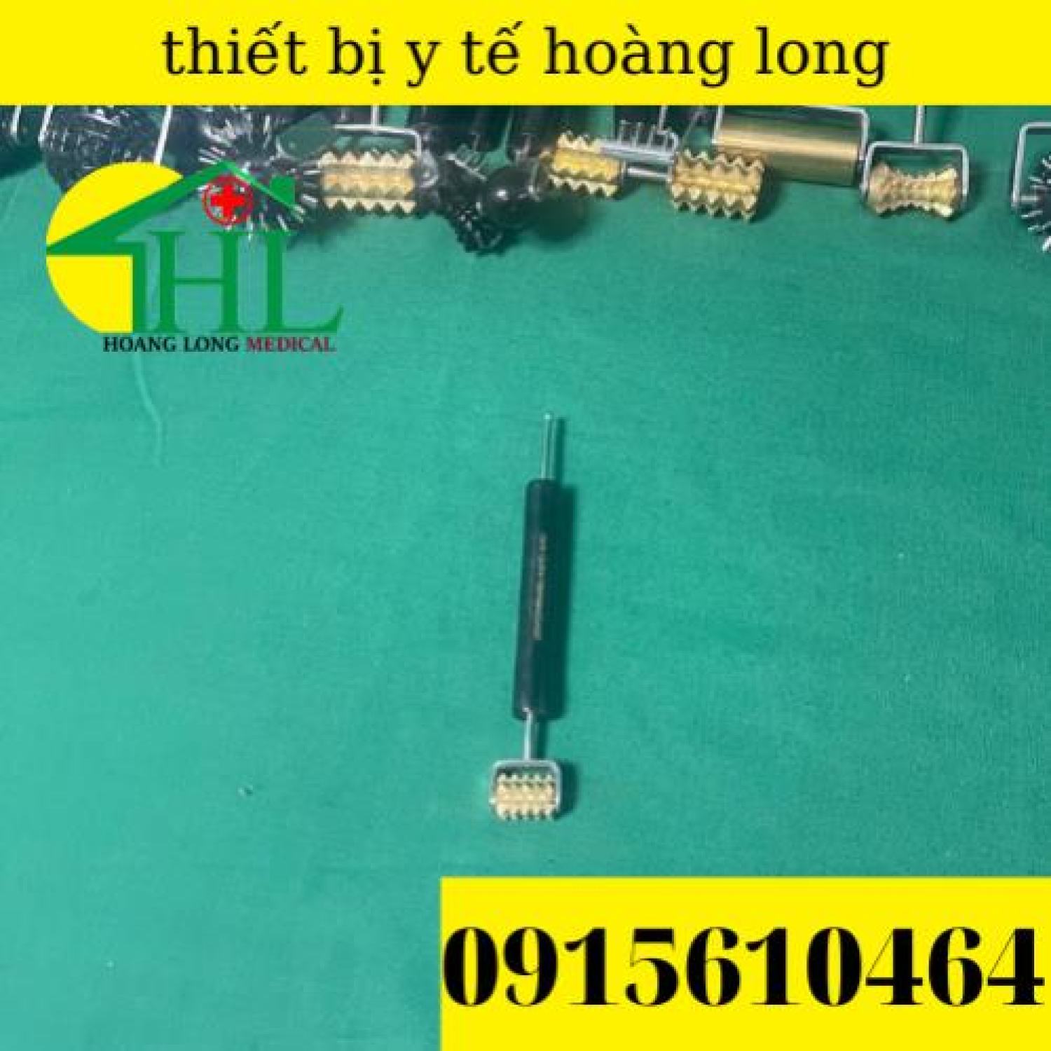 [Hàng Chính Hãng Diện Chẩn Bùi Quốc Châu] Cây Lăn Dò Đồng - Dụng Cụ Diện Chẩn