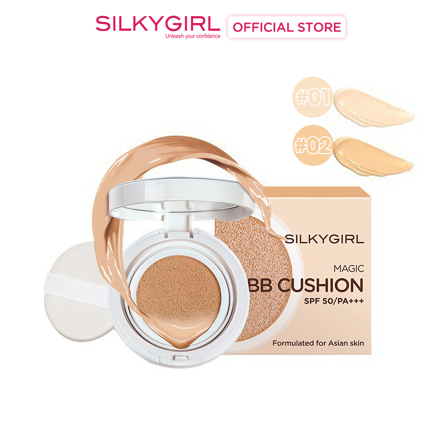 Phấn Nước Silkygirl Magic Bb Cushion Spf50/Pa+++
