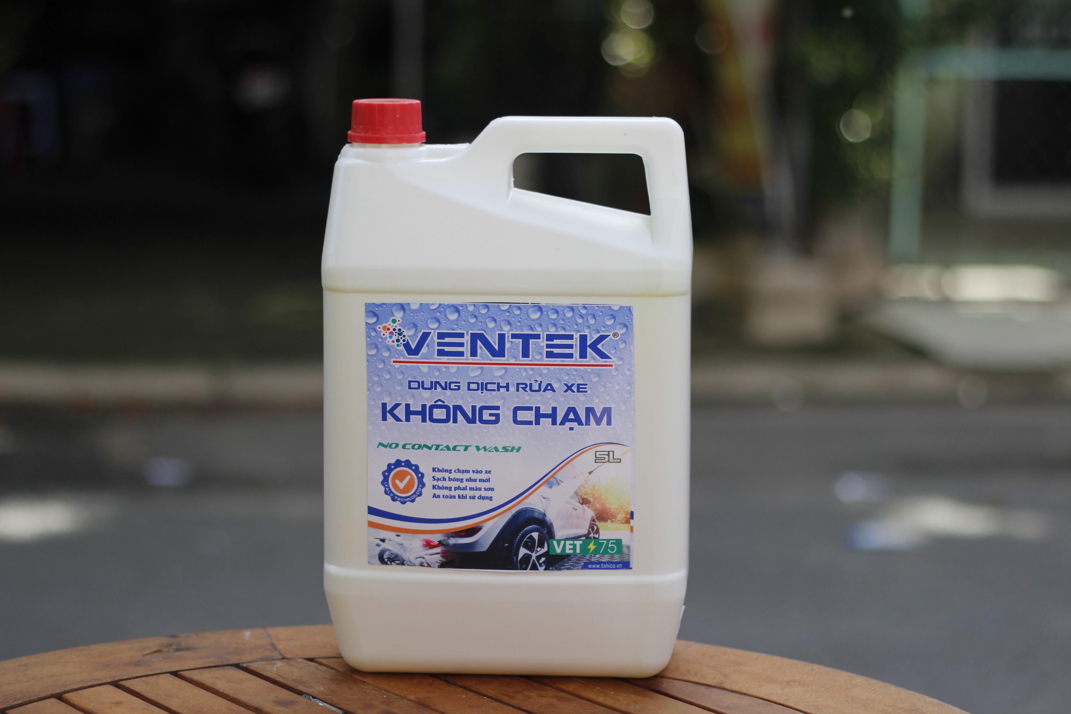 Dung dịch rửa xe không chạm Venteck Vet75 (bio35) 5 lít
