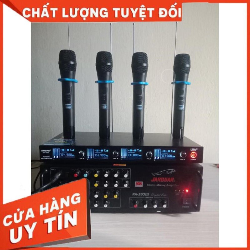 Micro Karaoke 4 Mic Sh238