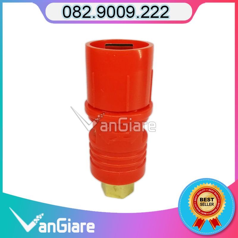 (Chỉnh tia được, có phụ kiện) Béc rửa xe cao áp mỏ vịt ren trong 13mm - phụ kiện đầu chuyển 22mm và van khóa