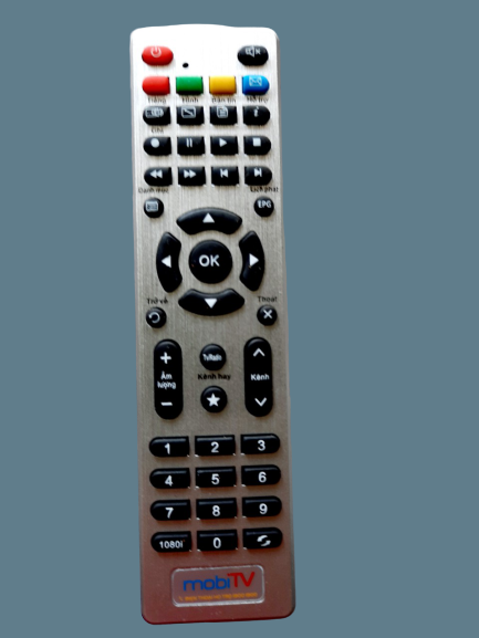 Remote Điều khiển đầu thu MobiTV - Hàng chính hãng mới 100% Tặng kèm Pin