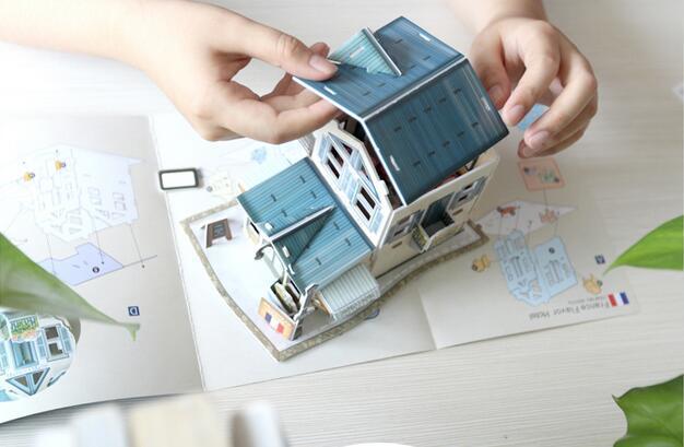 Mô hình giấy 3D CubicFun - France Style