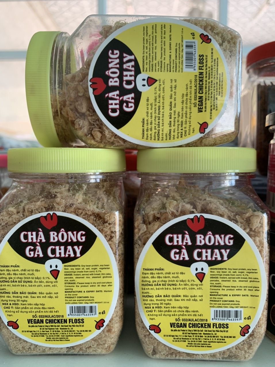 Chà bông gà chay