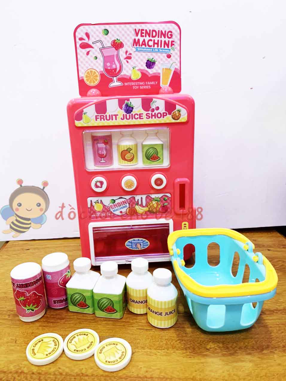 [HCM]Đồ chơi trẻ em - đồ chơi máy bán nước tự động