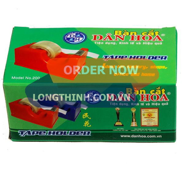 Bàn cắt băng keo 200 (dùng cho băng keo văn phòng 1F8)