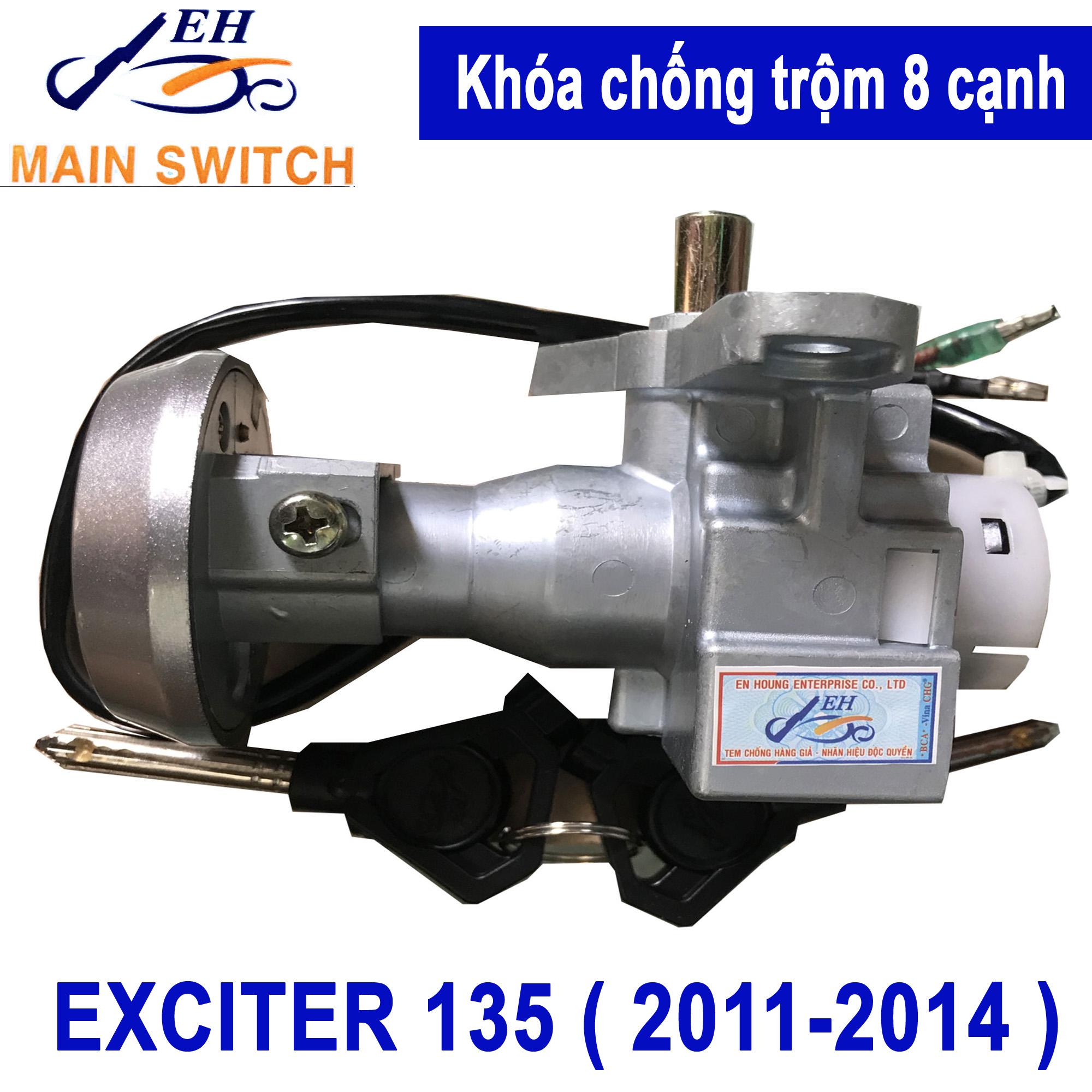 Khóa chống trộm 8 cạnh EXCITER 135 ( 2011-2014 )