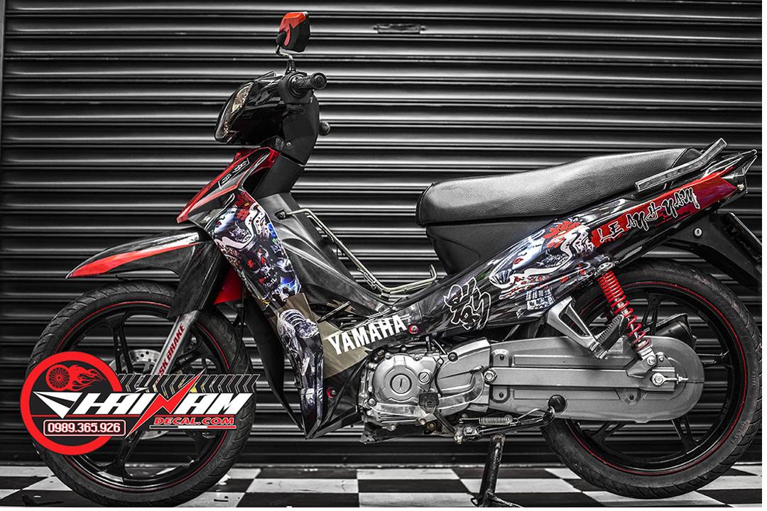 Tem Trùm Sirius Bóng Đỏ Đen Samurai JV