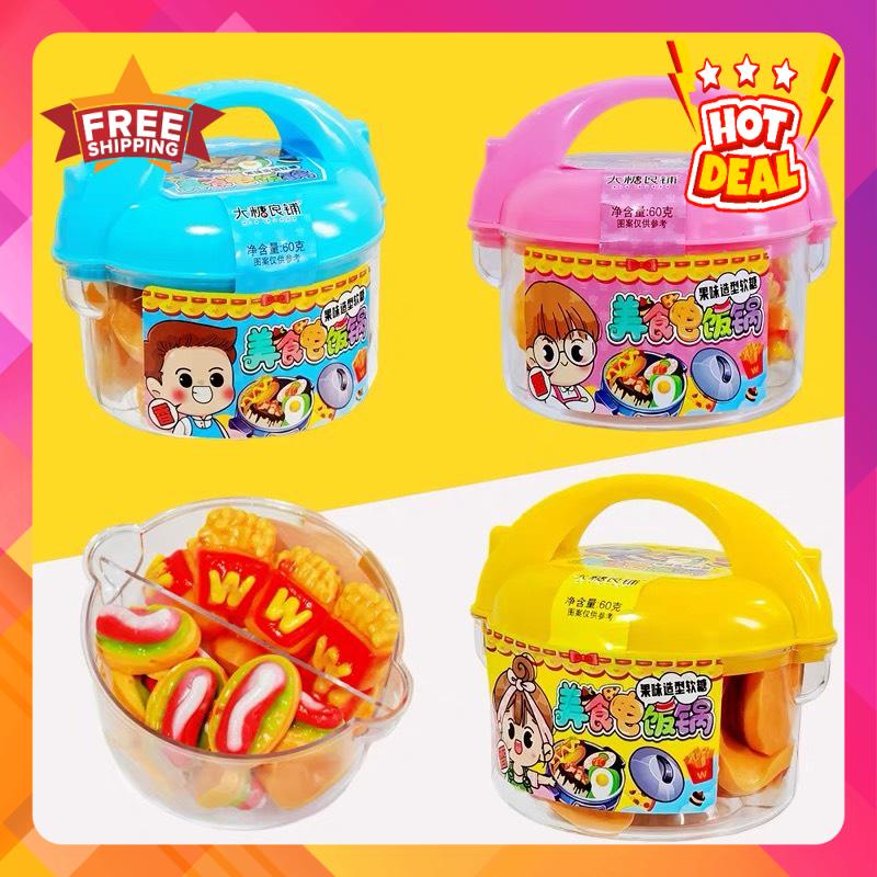 [FreeShip] Kẹo Dẻo Nồi Cơm Điện Siêu Xinh ⚡ RẺ VÔ ĐỊCH ⚡