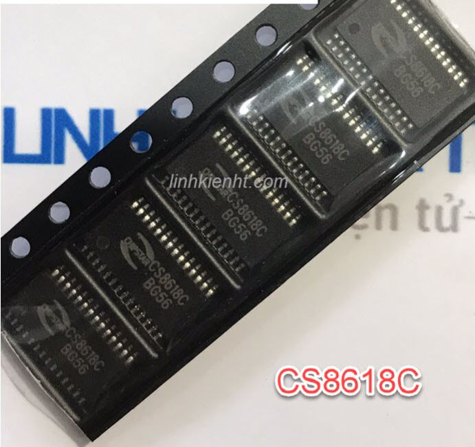 Linh kiện ic công suất class d cs8618c cs8618 8618 2x15w tssop-28 mới chính hãng