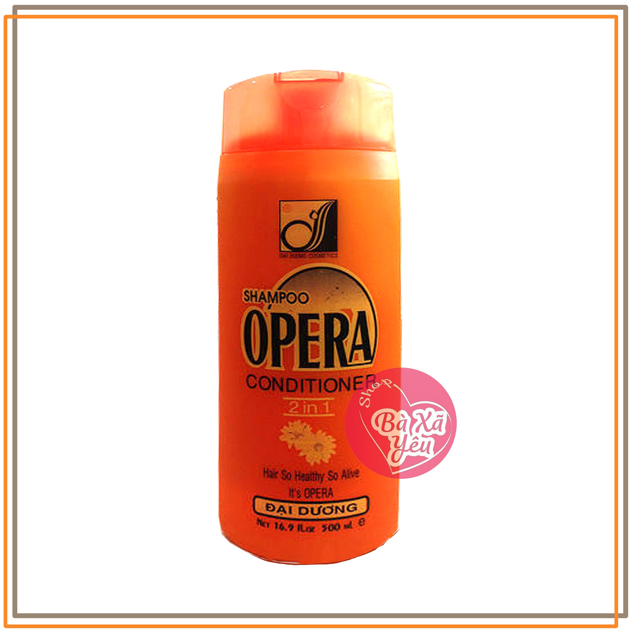 Dầu gội đầu opera cam 500ml