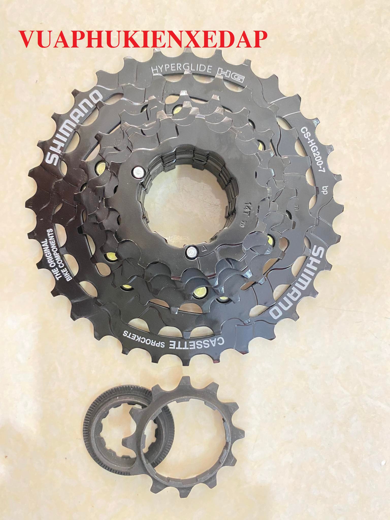 Líp thả 7 Tầng Shimano CS-HG200 28-32T
