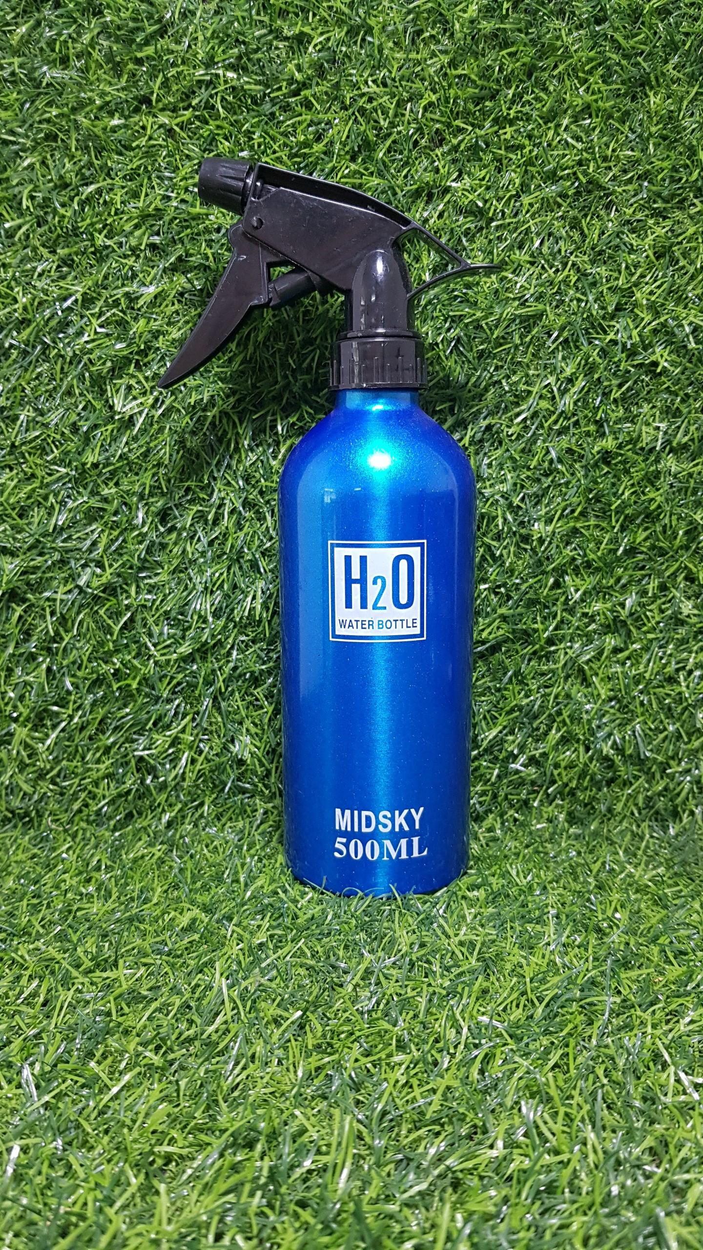 [HCM]Bình xịt nước bằng nhôm H2O 500ml