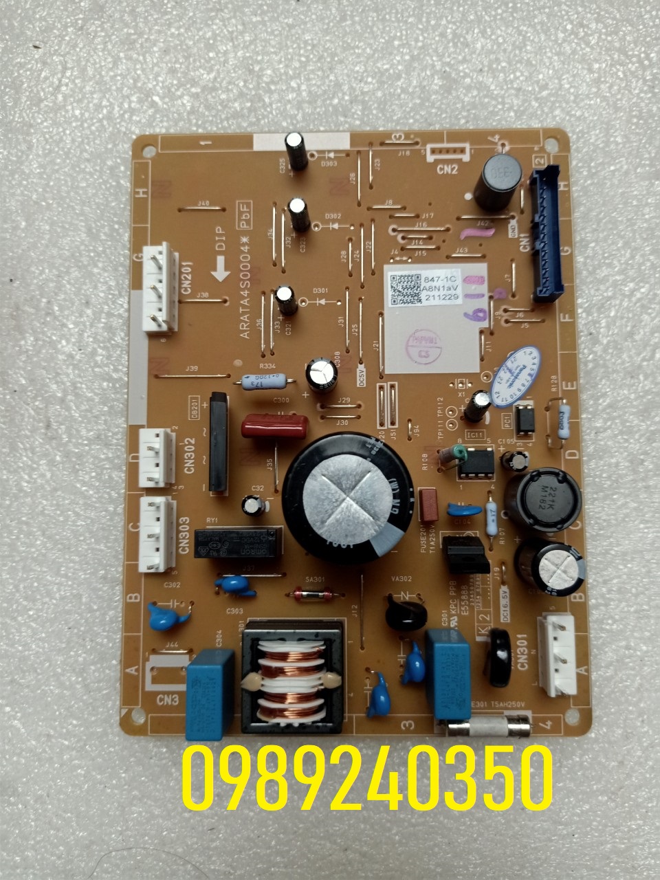 Bo mạch tủ lạnh panasonic inverter lớn rắc đơn
