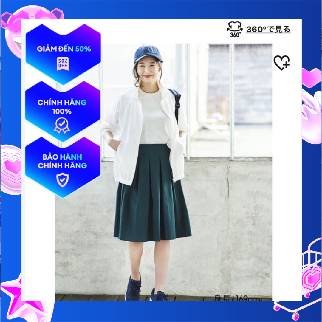 Chân váy kaki mềm - Uniqlo