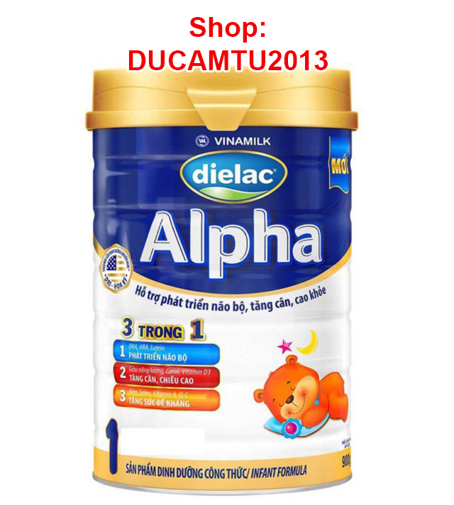 Sữa bột Dielac Alpha 1 - 900g HSD 11-2025