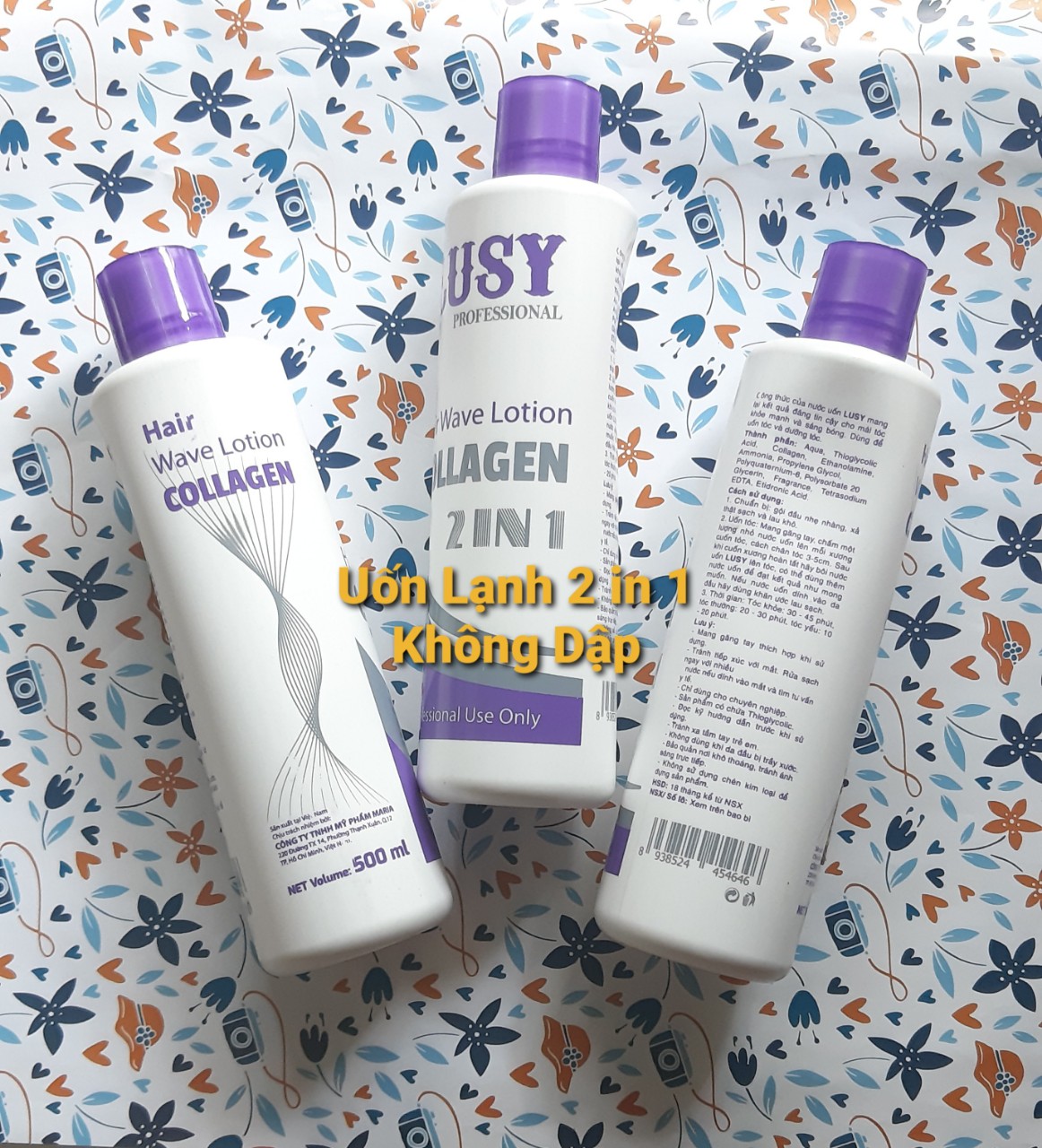 uốn lạnh mới 2020 tiện lợi không cần dập LUSY
