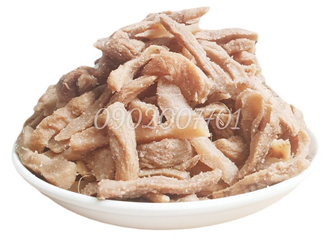 Củ cái muối -Xá Bấu Cắt Sợi To(Củ Cải Muối Mặn)