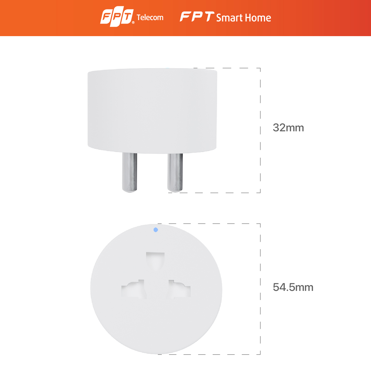Ổ cắm thông minh SA FPT Smart Home