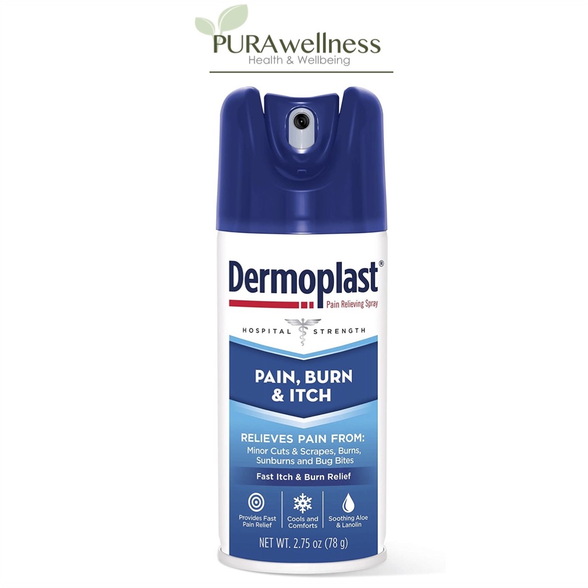 Dermoplast Pain, Burn & Itch Relief Spray 78g