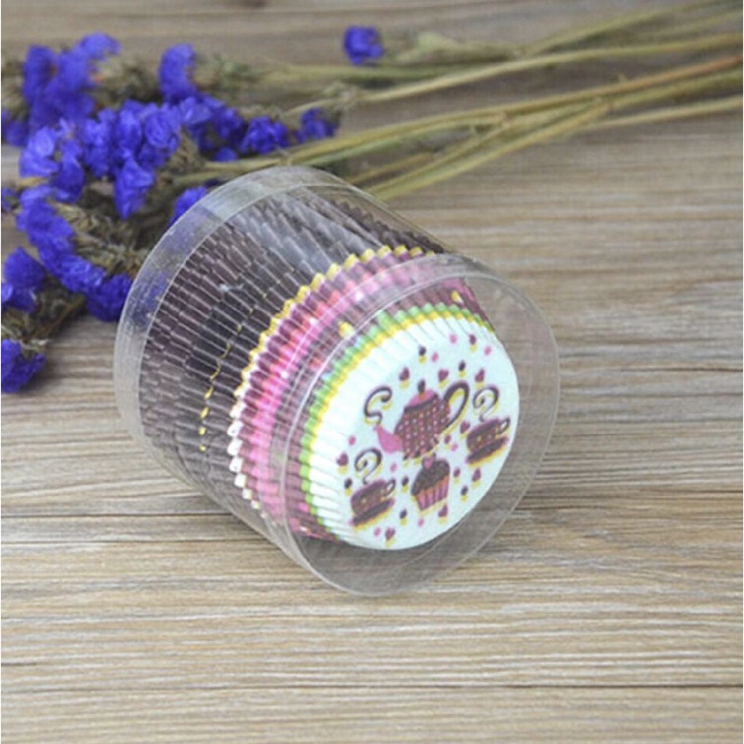 100 cốc giấy làm bánh Cupcake chống dính