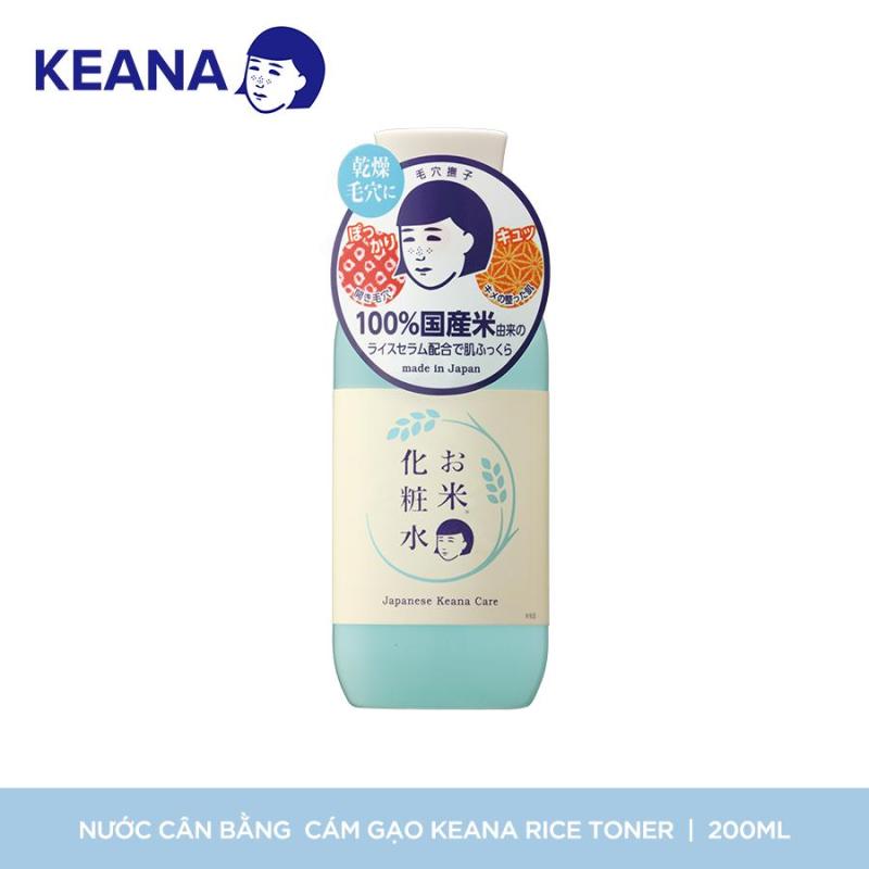 Nước Cân Bằng Cám Gạo Keana Rice Toner (200 mL) nhập khẩu