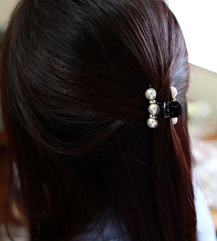 Kẹp tóc càng cua đính ngọc trai