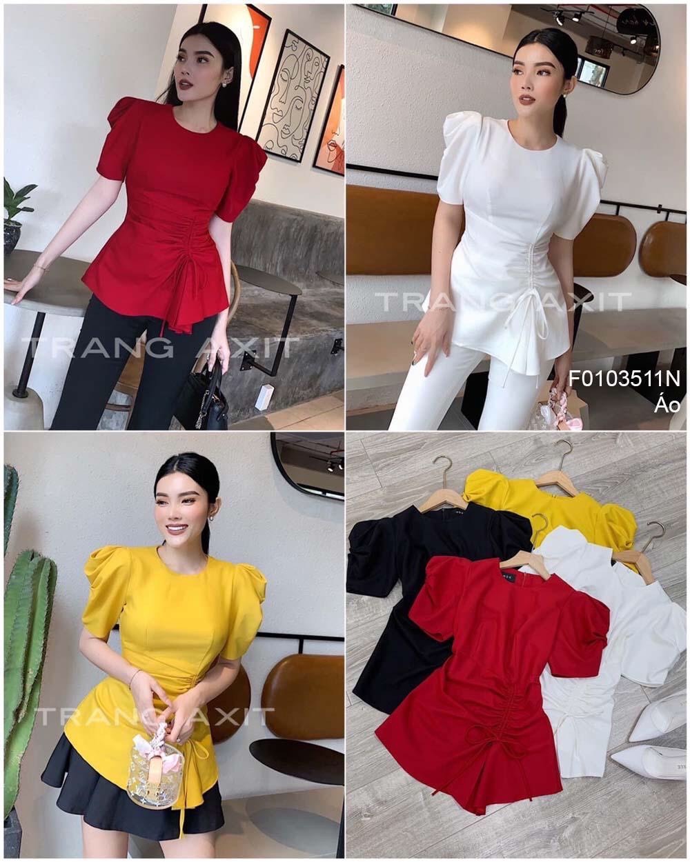 Áo Thiết Kế Eo Nhún Rút - Tôn Dáng Cho Nàng