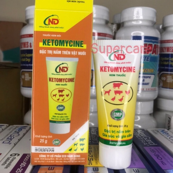 Ketomycin 25Gr - Nấm Nổi Mụn Da Làm Lành Vết Thương