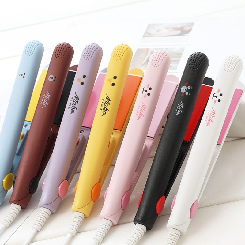 [HCM](HÀNG HOT) Máy Duỗi Tóc Mini MAKE Hình Thú Cute - NHỎ GỌN TIỆN LỢI