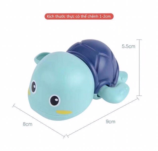 Rùa Con Bơi Trong Nước Vặn Dây Cót Cho Bé