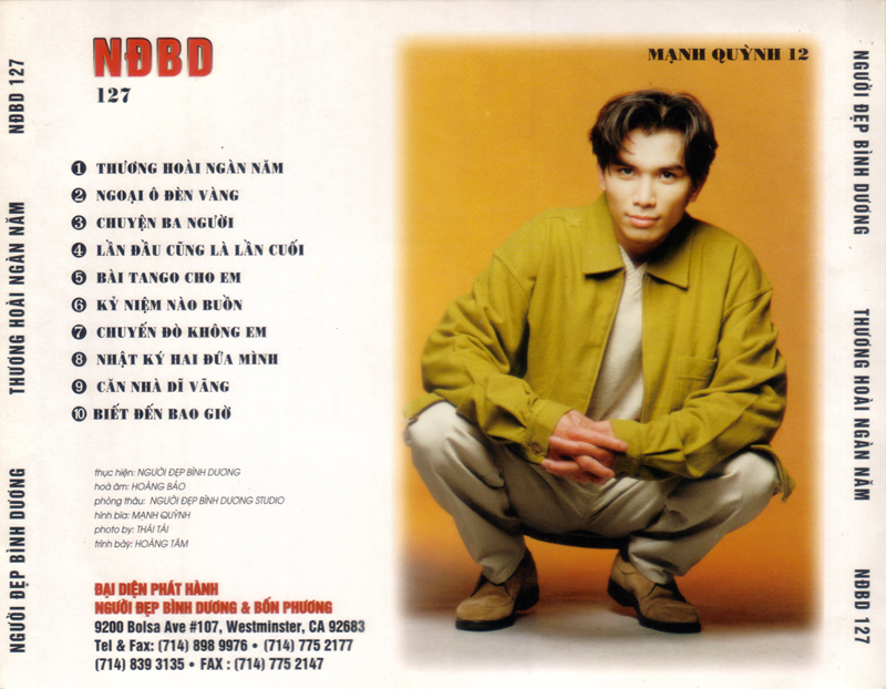 Bộ 6 đĩa CD nhạc Mạnh Quỳnh 5 (phôi đĩa nhật)