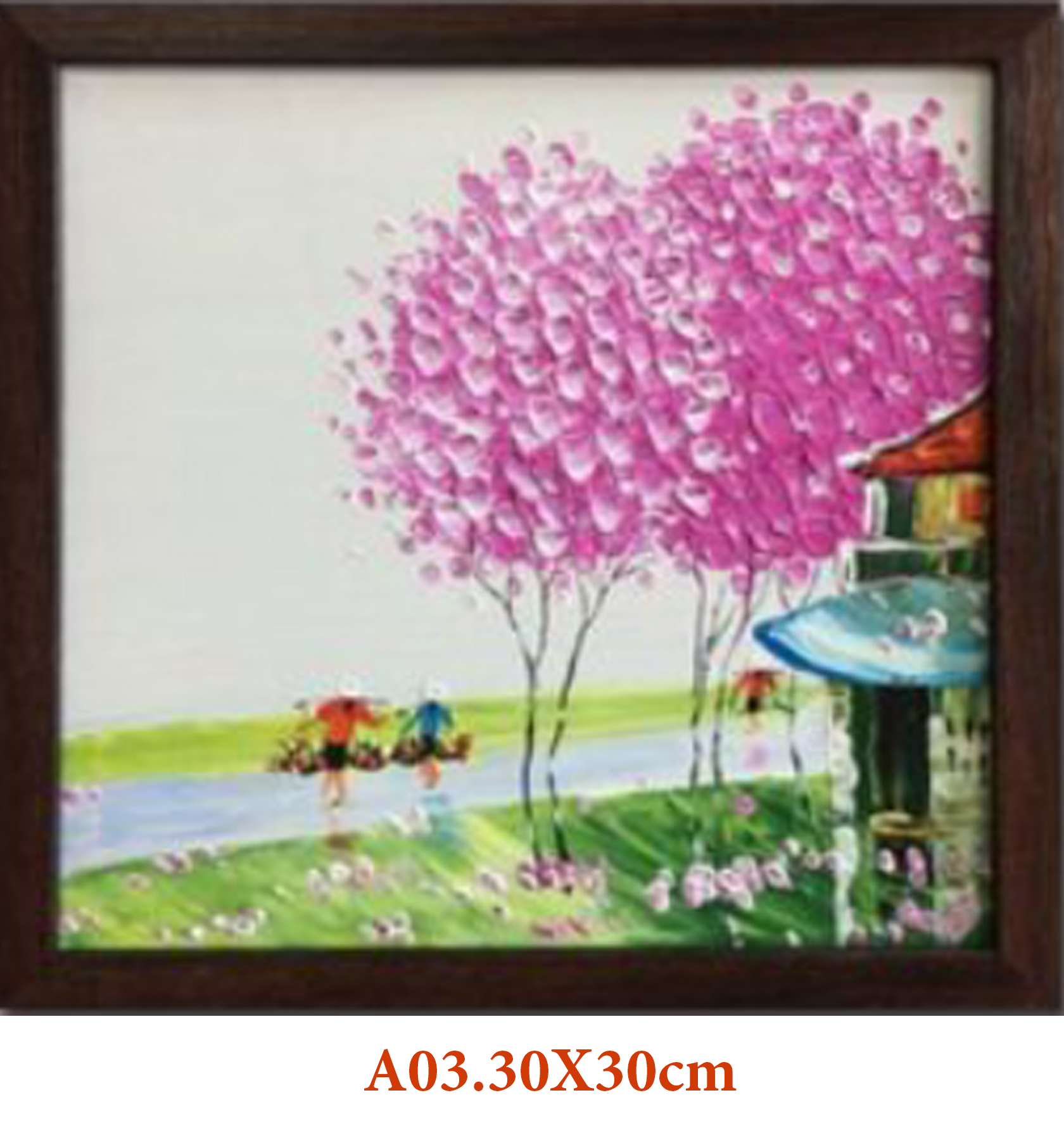 TRANH SƠN DẦU BÁN TRỪU TƯỢNG