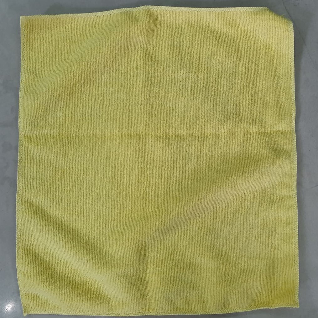 [HCM]Khăn Lau Xe Cao Cấp Microfiber 32X36 | Vàng