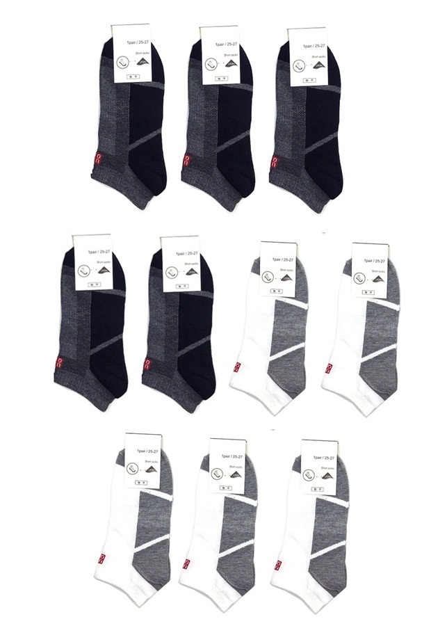 Combo 10 đôi tất vớ nam cổ ngắn Uni - Nhật Bản