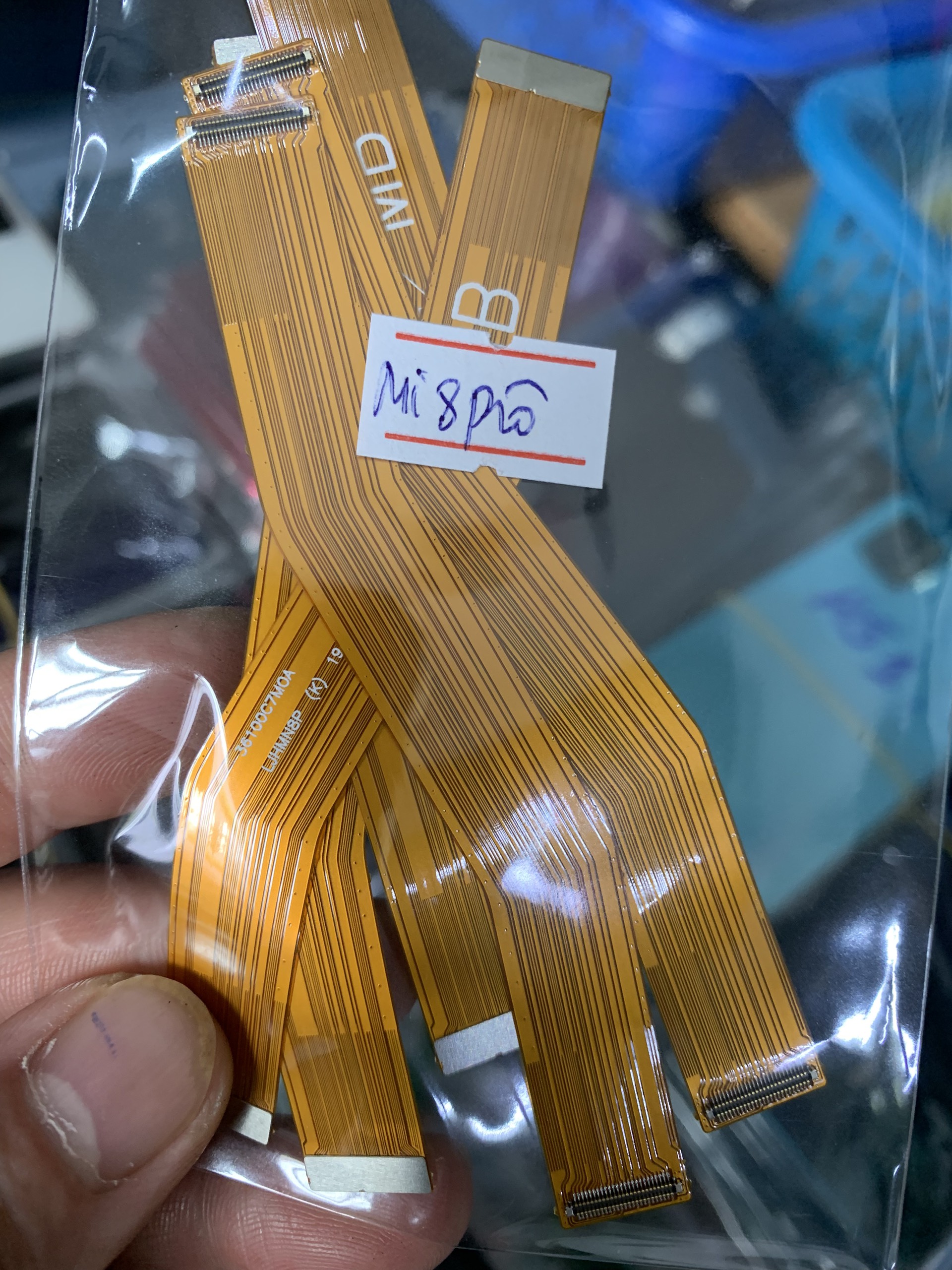 Cáp nối main, cáp nối bo sạc zin redmi note 8 pro