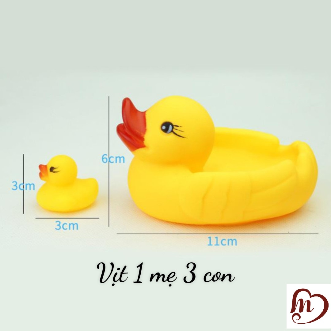 Vịt thả bồn, chậu tắm cho bé
