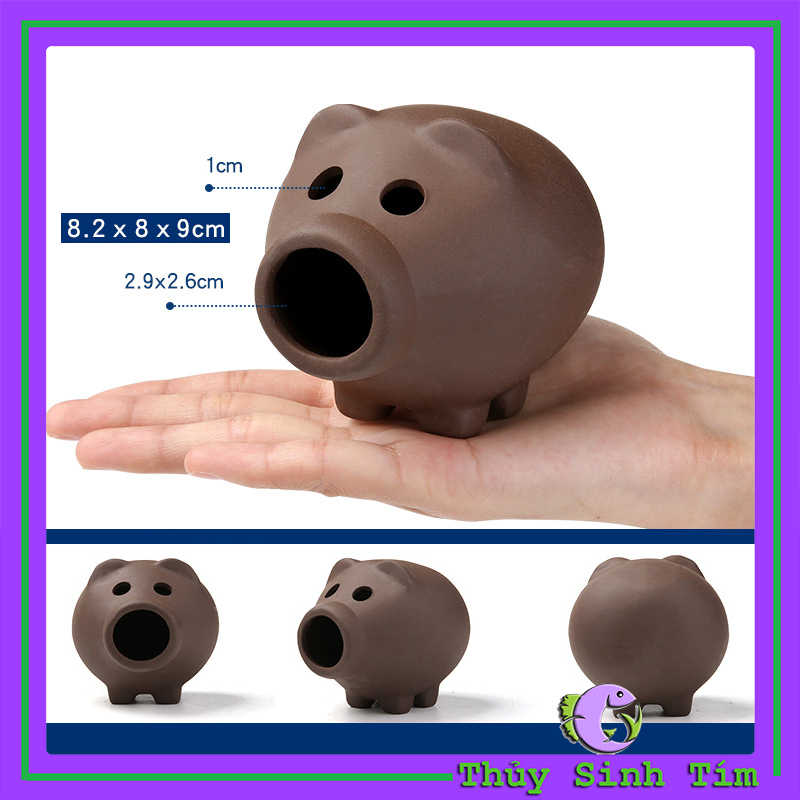 Đồ Chơi Bằng Gốm Cho Tép Cảnh (Nhiều Hình)