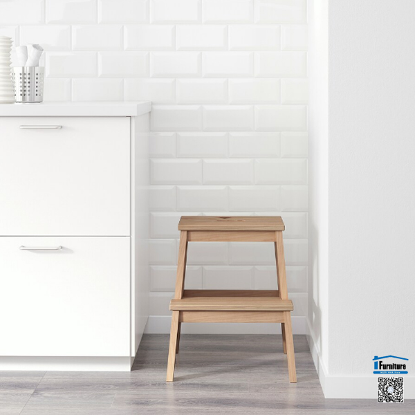 GHẾ BẬC THANG BEKVÄM IKEA - Hàng sẵn