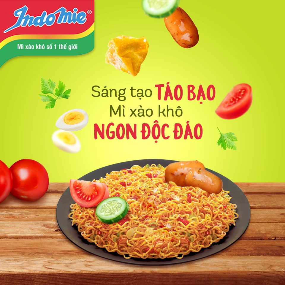 Mì xào đặc biệt Indomie 85gr ( thùng đỏ )