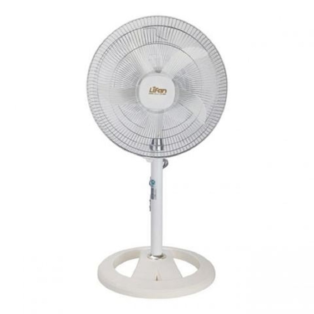 QUẠT ĐỨNG LIFAN D-616W (Trắng - Lồng xi)
