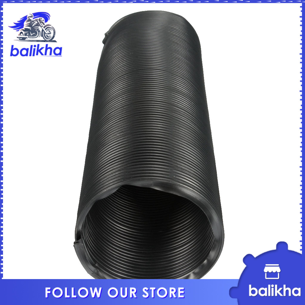 Balikha Car Air Filter 75mm Cold Air Intake Hose Ducting Feed Pipe Flexible Black
