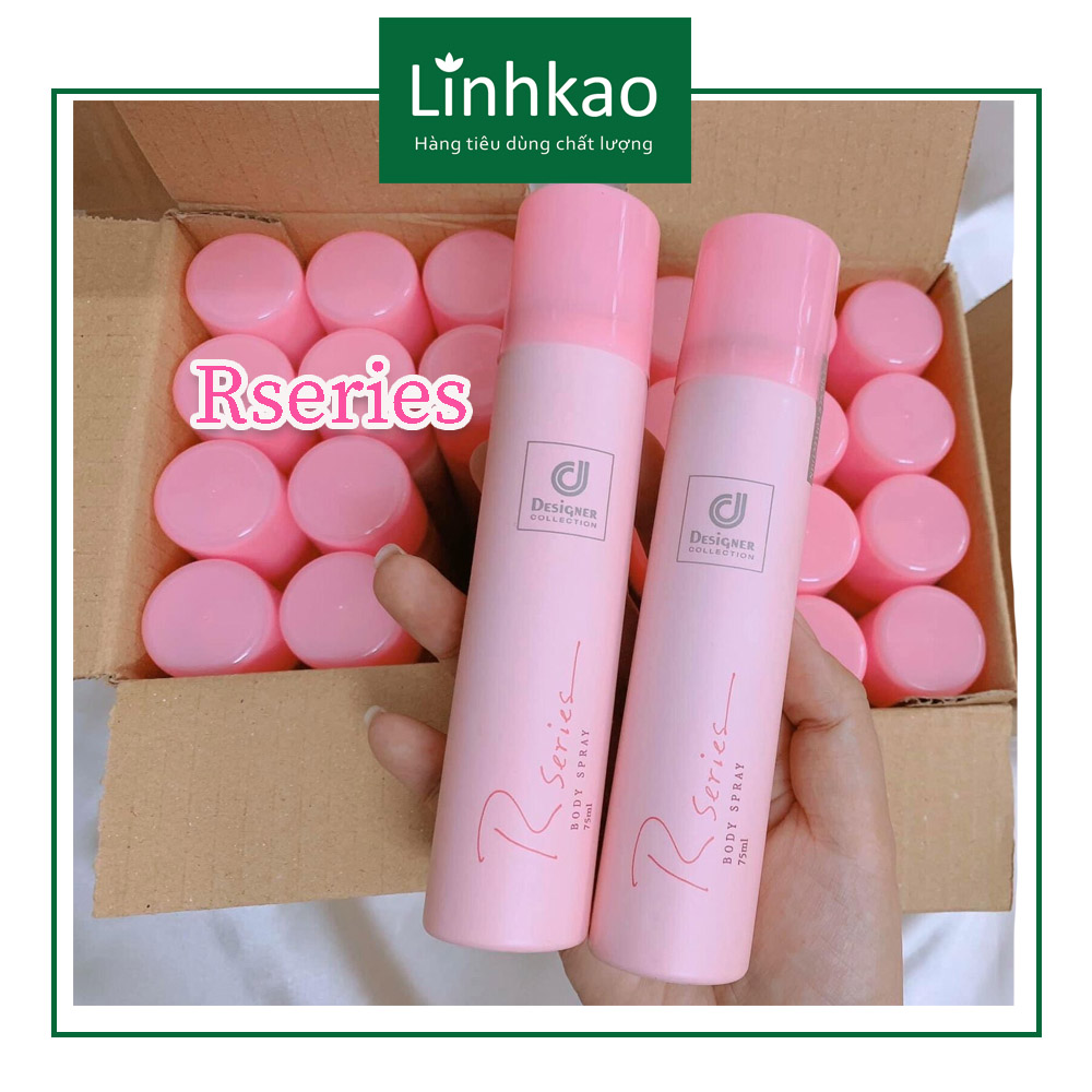 Xịt thơm body Rseries Body Spray 75ml