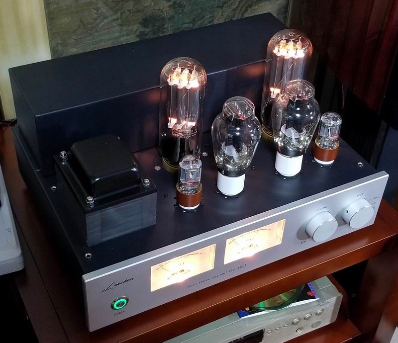 Amply đèn Oldchen sử dụng bóng 845 và 300B