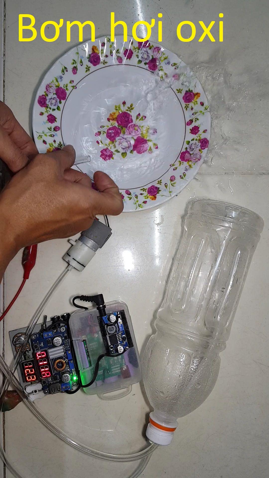 Bơm mini - bơm chân không - Bơm hút nước - Bơm oxi 12V