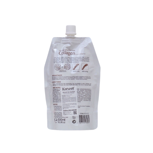 Kem Ủ Tóc Karseell Maca Collagen phục hồi tóc hư tổn giúp tóc suôn mềm và bóng mượt