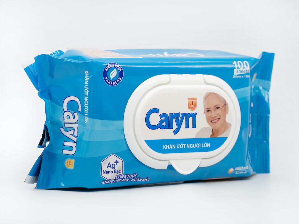 {Quà Tặng} Khăn Ướt Caryn 100 tờ