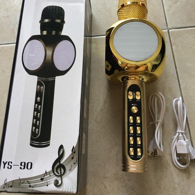 Mic hát karaoke bluetooth YS 90