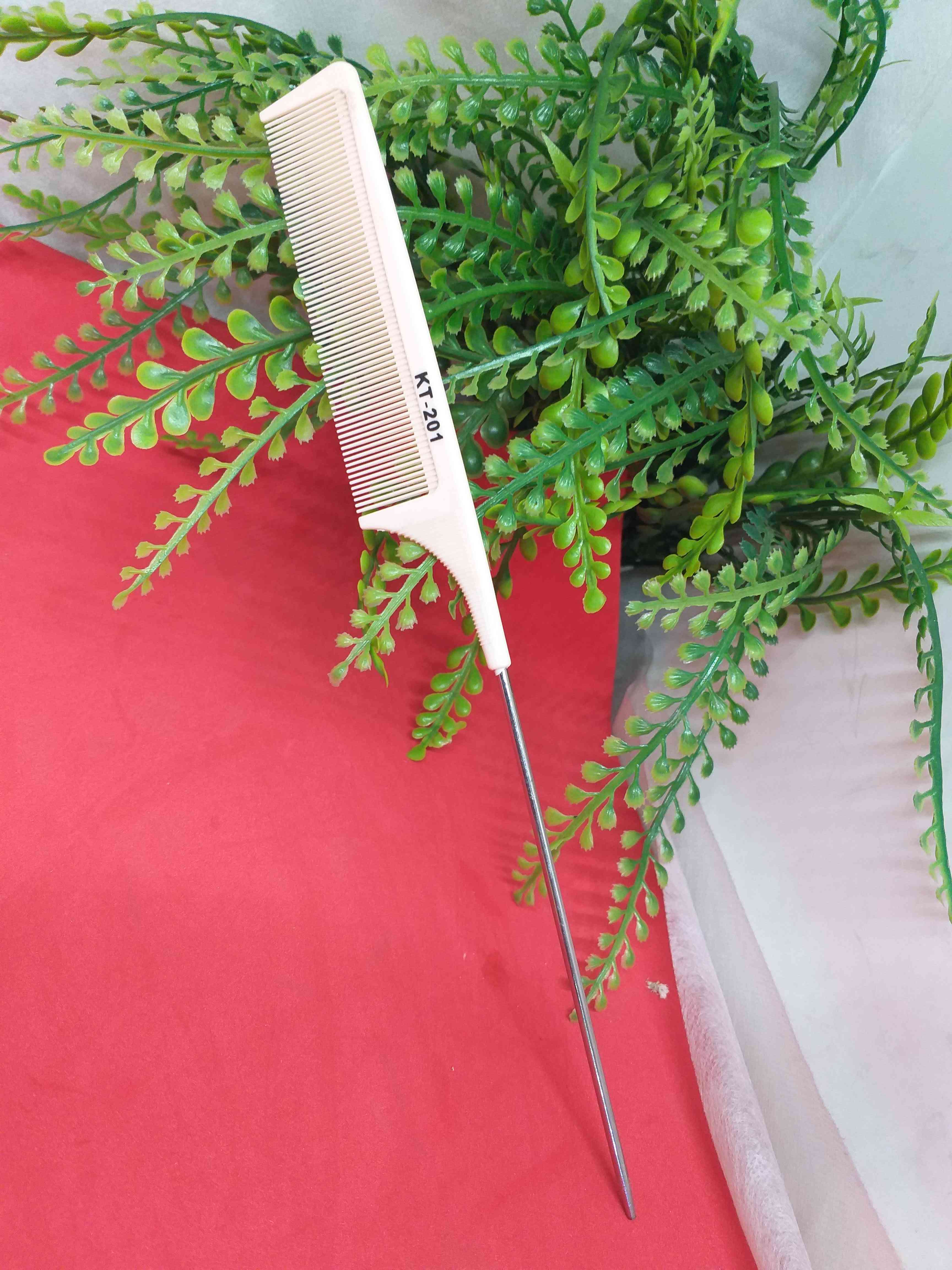 Hair cutting comb kt-201 White