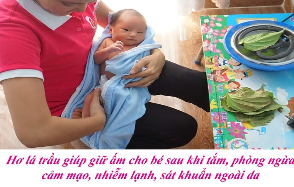 [HCM]Bếp hơ lá trầu cho bé - hơ mặt cho mẹ